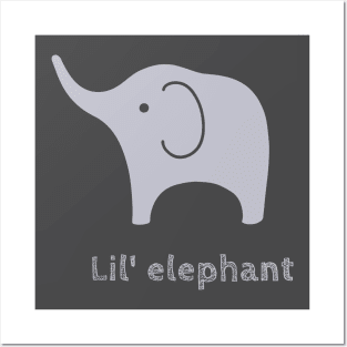 Lil' Elephant Posters and Art